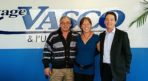 Nathalie Godin, Réjean Montreuil et Robert Robillard