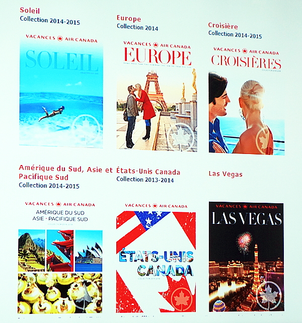 Vacances Air Canada commente ses deux nouvelles brochures 