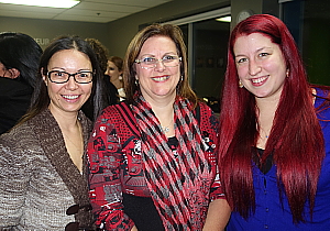 Yoko Bissonnette, Rachel Daigneault et Larissa Lognay