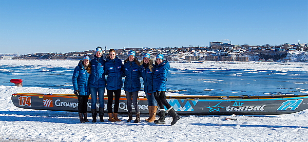 Groupe Voyages Québec et Air Transat s'associent pour présenter le circuit québécois de canot à glace