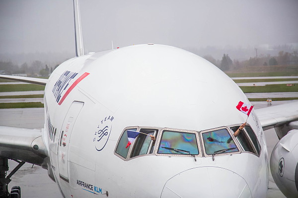 Air France inaugure sa ligne directe Paris - Vancouver