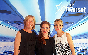 Sylvie Murdock ; Debbie Cabana et Louise Fecteau