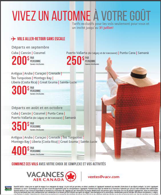 Des tarifs agents pour vos vacances avec VAC