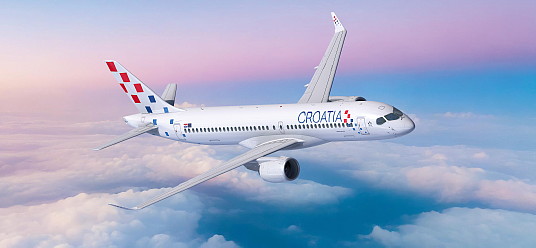 Croatia Airlines célèbre ses 35 ans avec un premier vol en Airbus A220-300