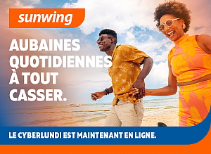 Vacances Sunwing conclut la saison des économies en offrant des aubaines quotidiennes à tout casser ainsi que des rabais allant jusqu’à 40 % sur les hôtels des tropiques