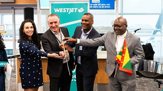 WestJet inaugure un service entre Toronto et la Grenade