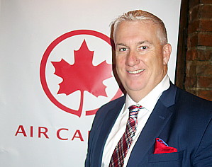 Ducan Bureau, vice-président ventes mondiales d'Air Canada