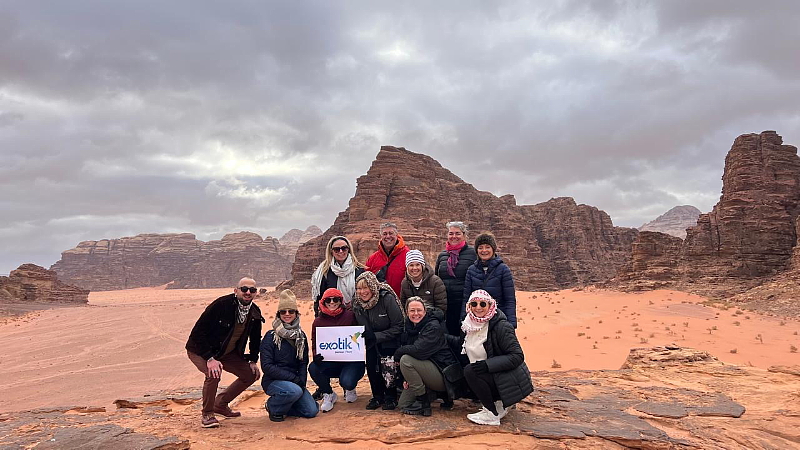 Exotik Tours conclut avec succès un éductour en Jordanie