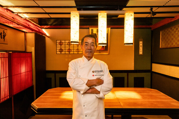 Air Canada vient d’accueillir le chef Masaki Hashimoto, étoilé au guide Michelin, au sein de son groupe d’experts culinaires. (Groupe CNW/Air Canada)