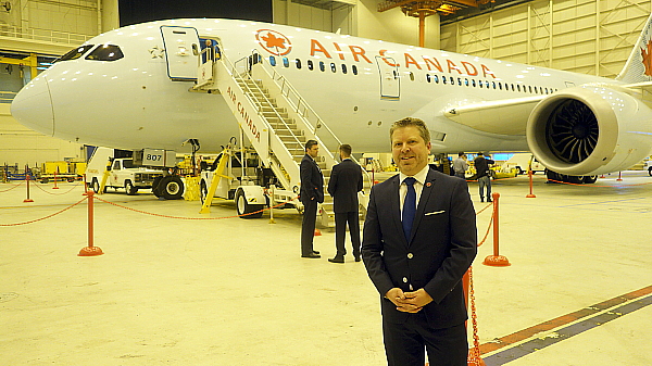 François Choquette, directeur national des ventes spécialisées d'Air Canada.