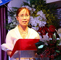 Mme Nguyen Thi Phuong Thao, CEO de VietJet Air . (cr.photo Westjet Air)